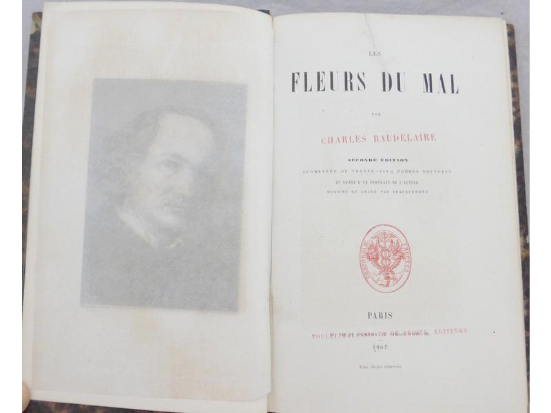 BAUDELAIRE (Charles) :  Les Fleurs du mal....