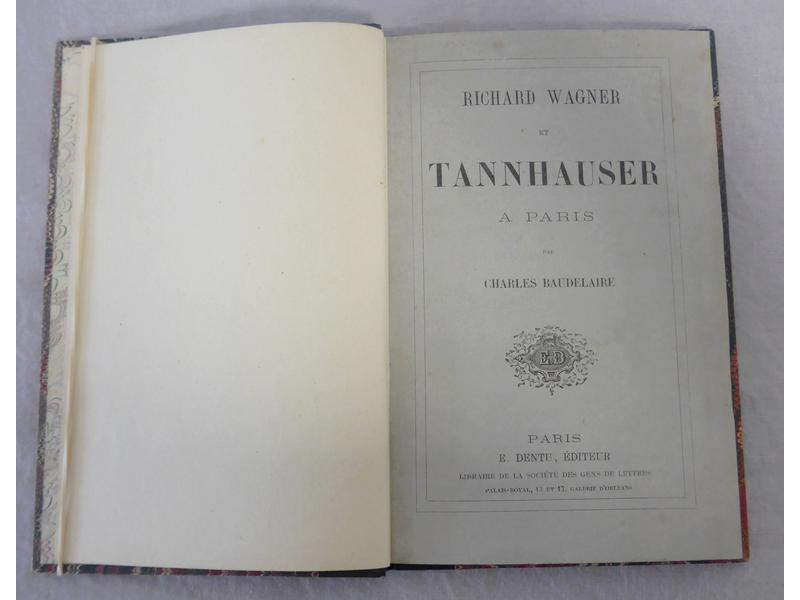 BAUDELAIRE (Charles) :  Richard Wagner et...