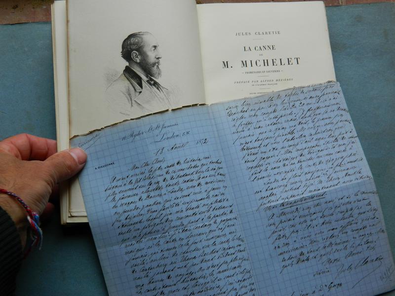 CLARETIE (J.) : La Canne de M. Michelet....