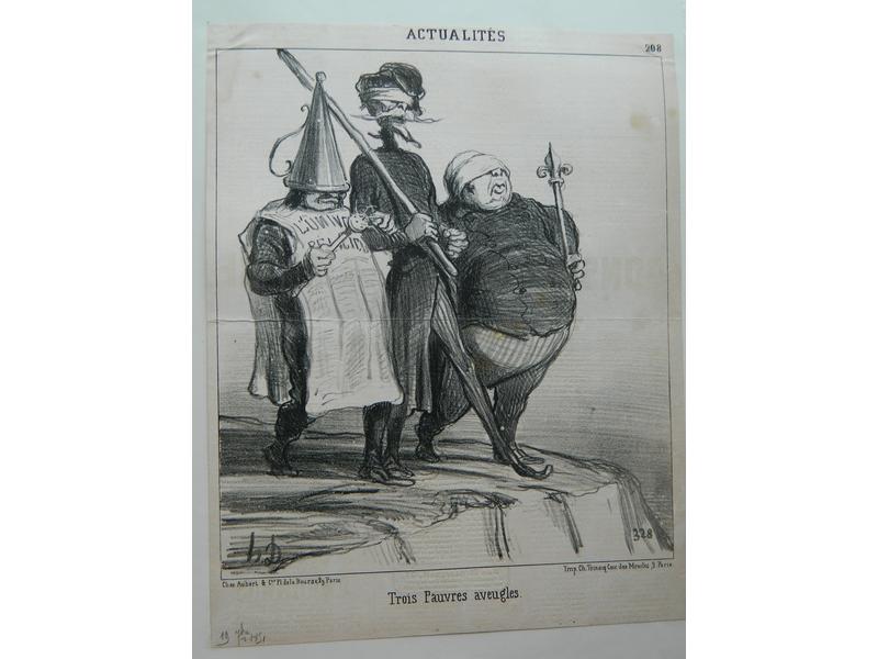 DAUMIER : Actualités. Un volume grand in-folio...