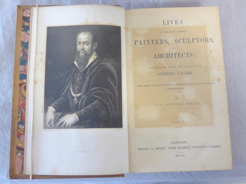 VASARI : Lives of the most eminent Painters,...