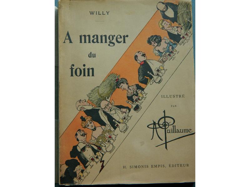 WILLY : A manger du foin. Simonis, 1899....