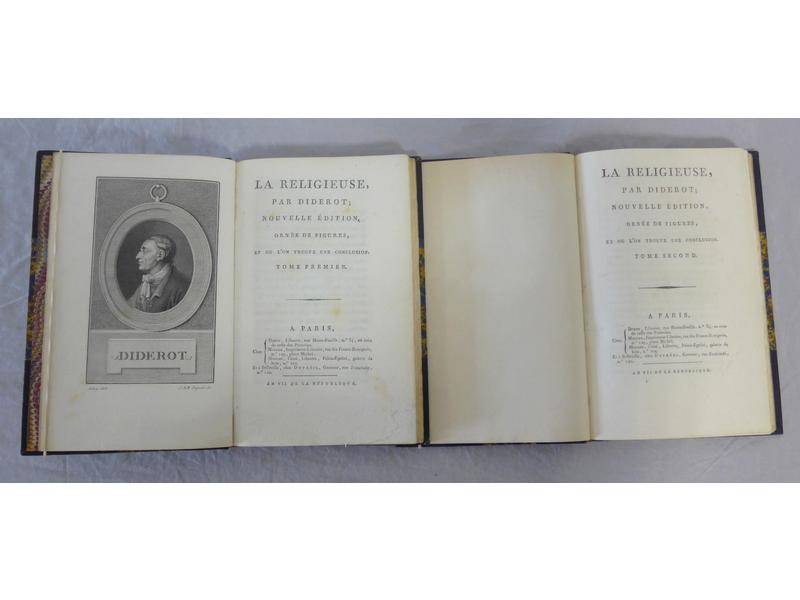 DIDEROT (Denis) :  La Religieuse, par Diderot...