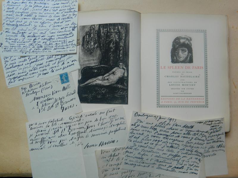 HERVIEU (Louise) -BAUDELAIRE (Ch.) : Le Spleen...