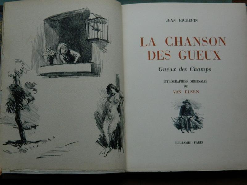 RICHEPIN (Jean) : La Chanson des Gueux. Gueux...