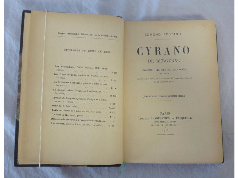 ROSTAND (Ed.) :  Cyrano de Bergerac. Comédie...