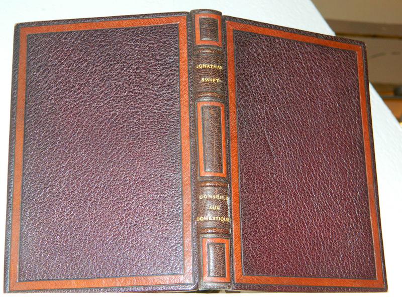 SWIFT (J.) : Conseils aux domestiques. Editions...