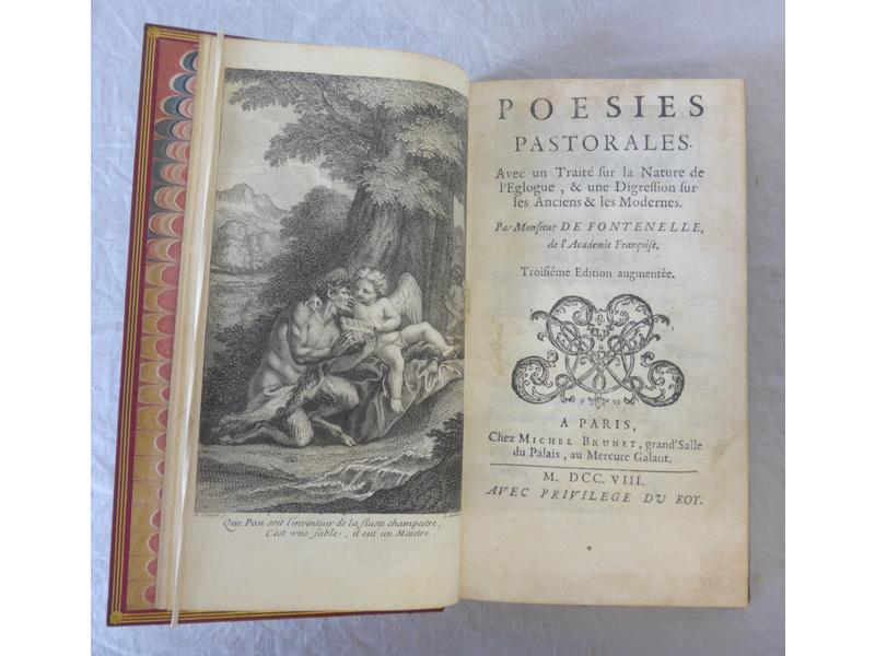 FONTENELLE : Poésies pastorales. Brunet,...