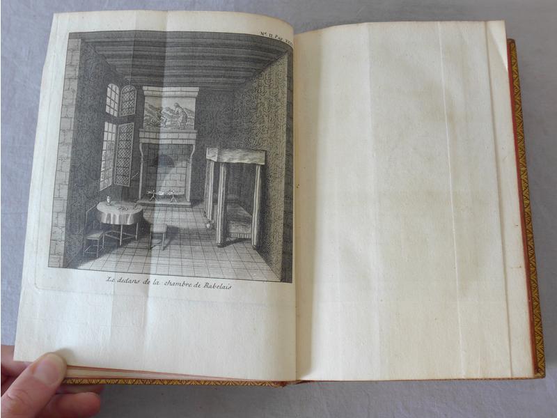 RABELAIS : Les Œuvres. 1732. 6 vol. plein...