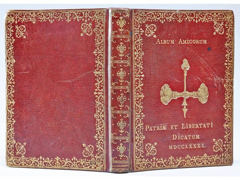 [Reliure révolutionnaire] : Album amicorum...