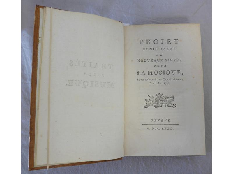 ROUSSEAU (Jean-Jacques) :  [Ecrits sur la...