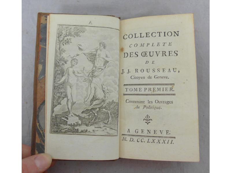 ROUSSEAU (J.J.) : Collection complète des...