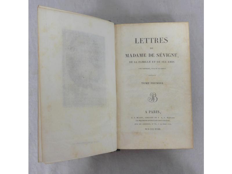 SEVIGNE : Lettres de Madame de Sévigné, de...