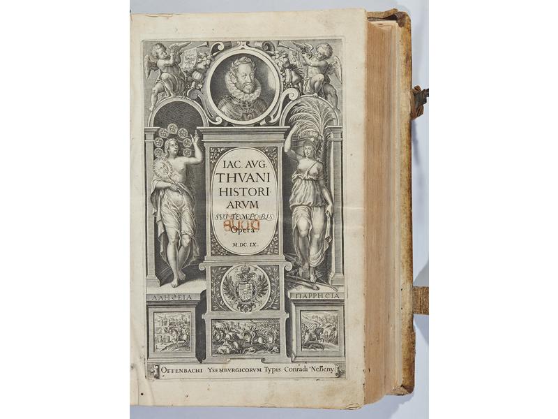 THOU (Jacques-Auguste de) :  Iac. Aug. Thuani...