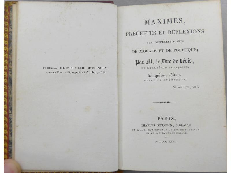 [DIVERS] lot de 7 vol. de petit format, reliés...