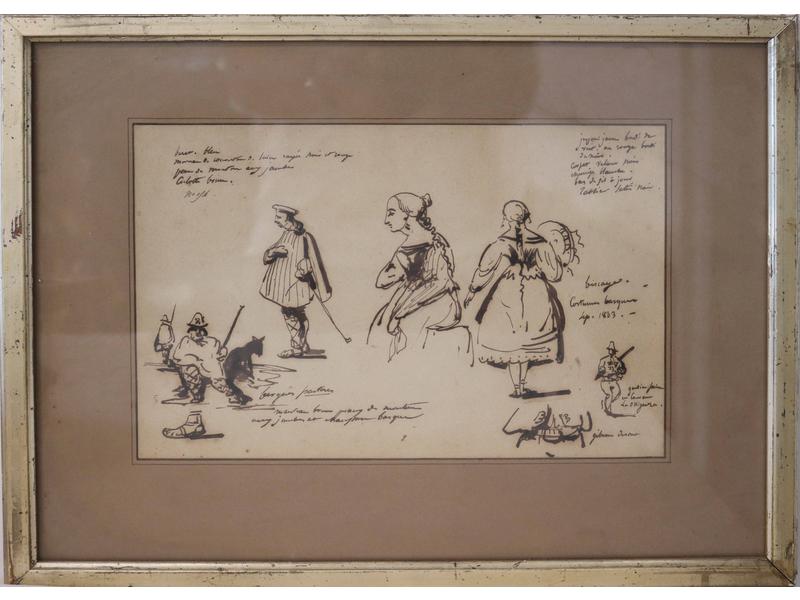 BISCAYE - Costumes Basques Septembre 183...