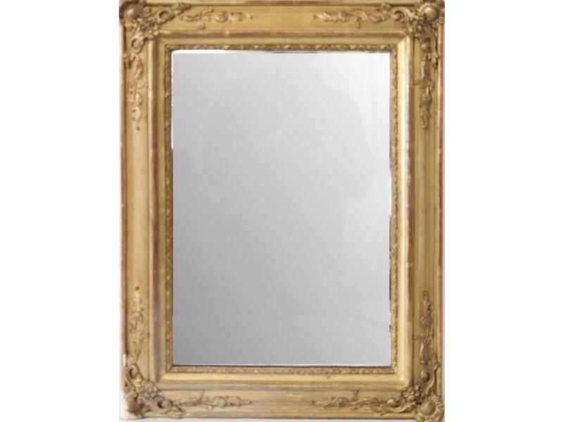 PETIT MIROIR rectangulaire dans un cadre...