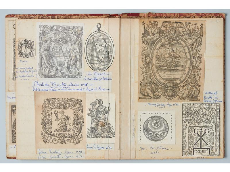 [MARQUES IMPRIMEURS du XVIe siècle] Recueil...