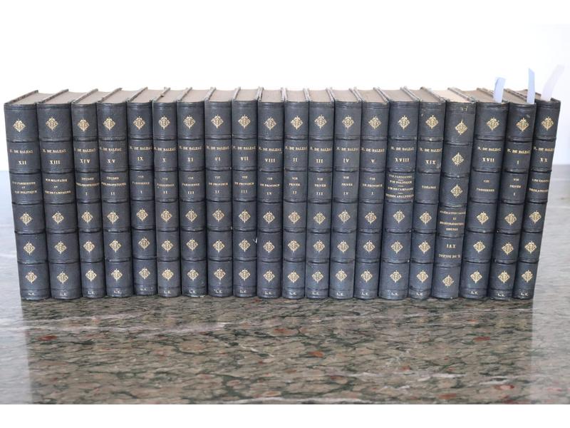 BALZAC: Œuvres complètes. Houssiaux, 187...