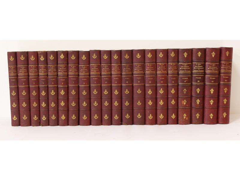 ZOLA (Emile): Les Rougon-Macquart. Charpentier...