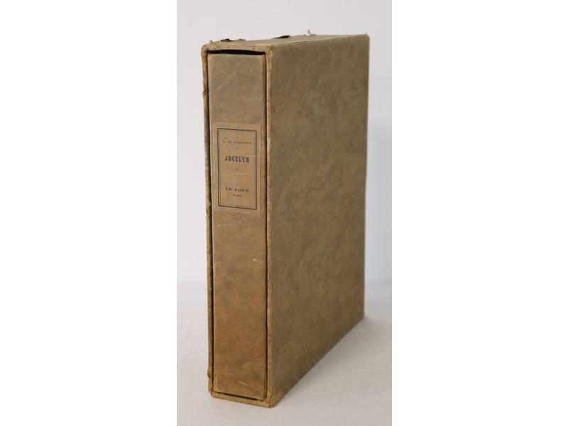 LAMARTINE (A. de): Jocelyn. Editions du Loup,...