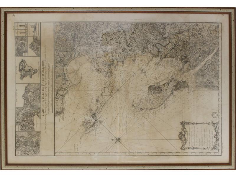 CARTE des îles de Ré et d'Oléron
