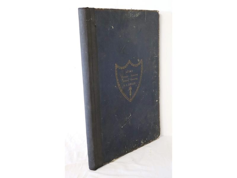 LESAGE: Atlas historique, généalogique, chronologique...