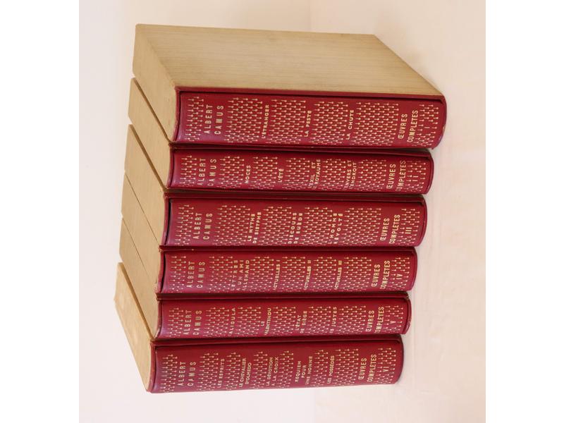 CAMUS (A.): Œuvres complètes. Sauret, 19...