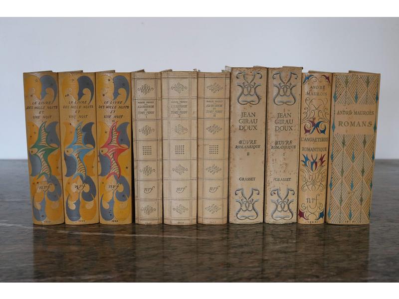[CARTONNAGE BONET] - 10 ouvrages: