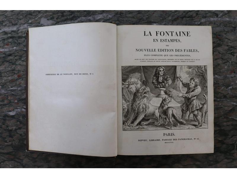 LA FONTAINE (J. de): La Fontaine en estampes...