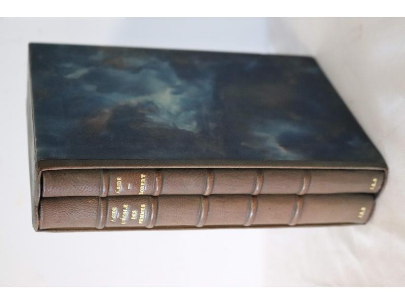 GIDE (A.): 2 vol. in-12 reliés plein maroquin...