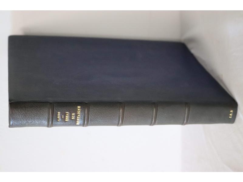 GIDE (A.): Essai sur Montaigne. Ornements...