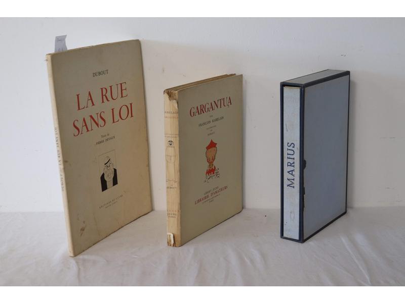 DUBOUT (A.): 3 vol. illustrés par Dubout...