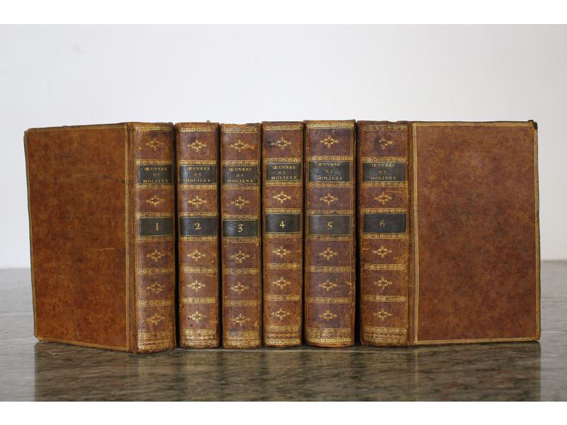 MOLIERE: Œuvres, avec des remarques grammaticales,...