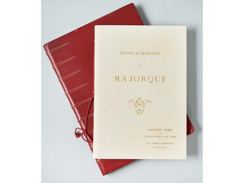 MIOMANDRE (Francis) de): Majorque.