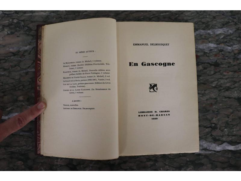 DELBOUSQUET (E.): En Gascogne. Mont-de-Marsan,...