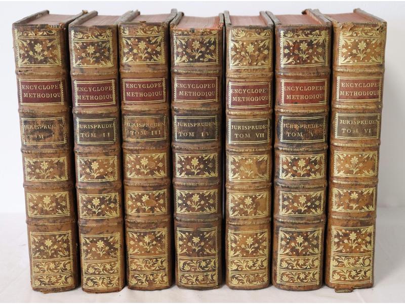 ENCYCLOPEDIE METHODIQUE: Jurisprudence. Paris,...
