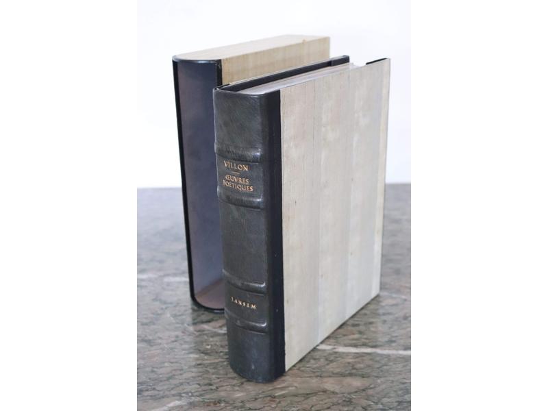 VILLON: Œuvres poétiques. Club du Livre,...