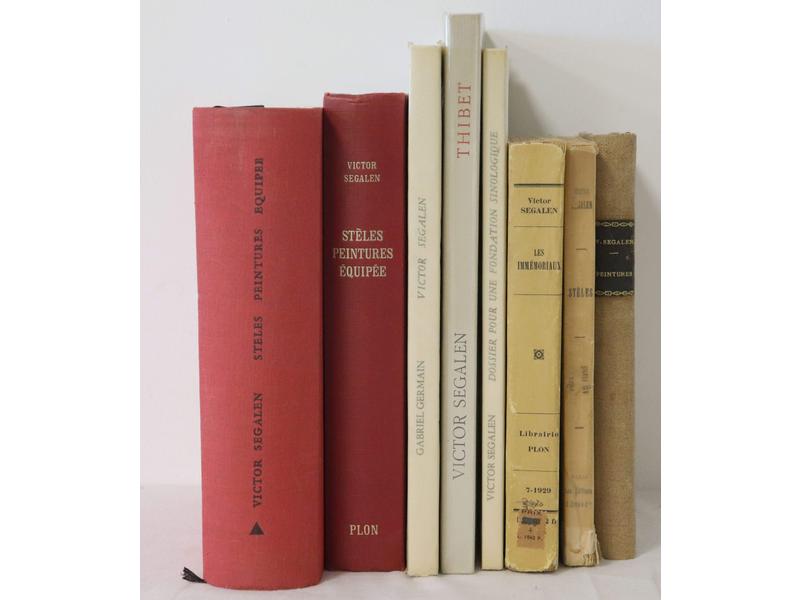[SEGALEN] - Lot de 8 vol. de ou sur Victor...