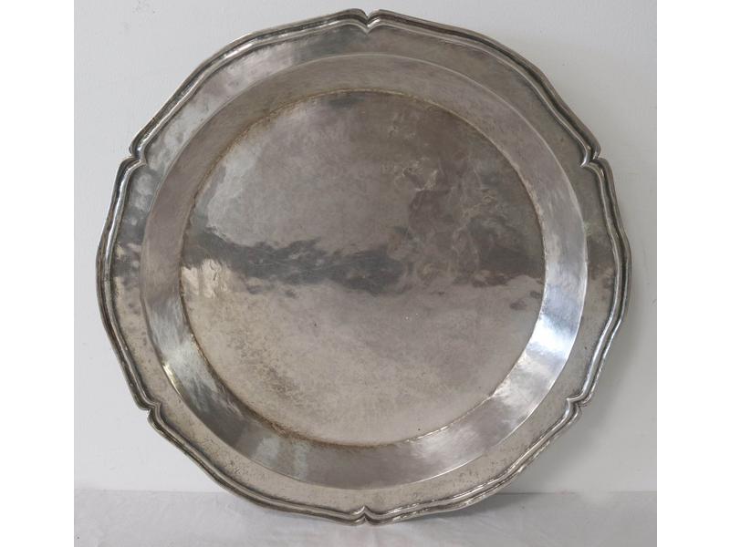 PLAT creux rond en argent (925) de forme...