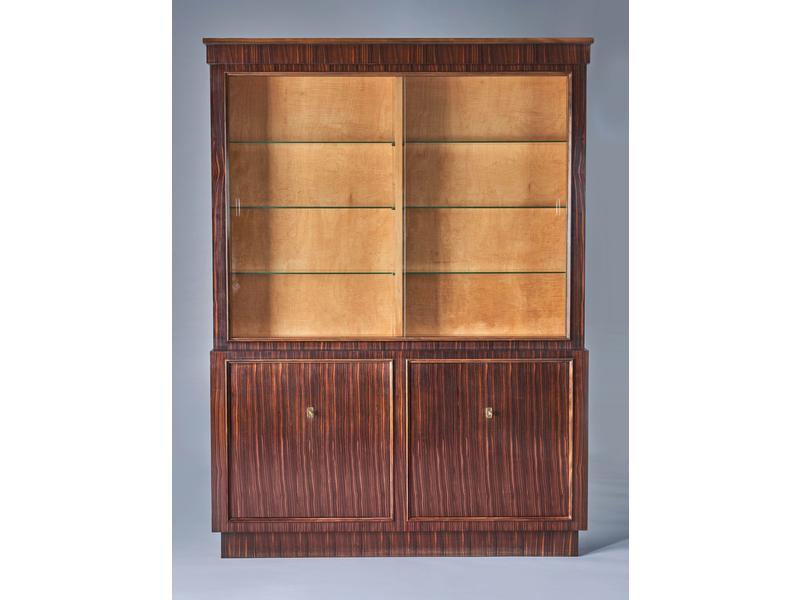 BIBLIOTHEQUE deux corps, rectangulaire, en...