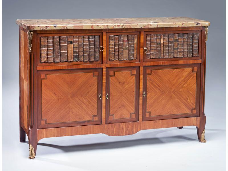 MEUBLE EN ENFILADE en placage de bois de...