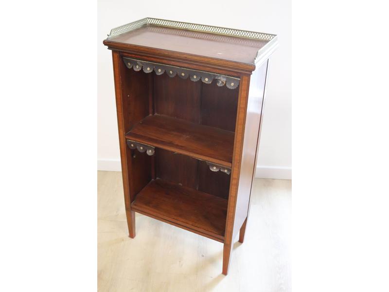 PETITE ETAGERE BIBUS rectangulaire en placage...