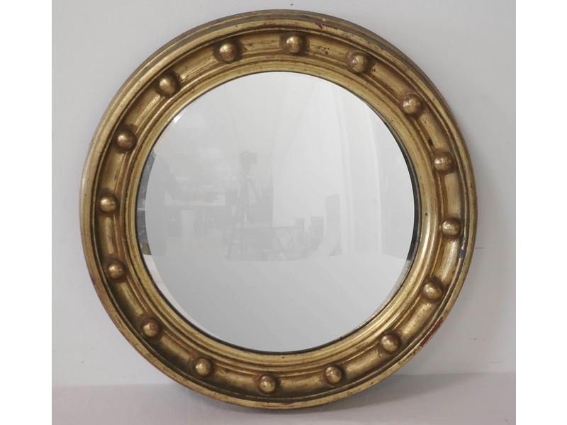 MIROIR SORCIERE circulaire dans un cadre...