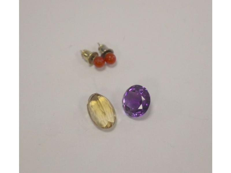 AMETHYSTE taille brillant (1,36g)