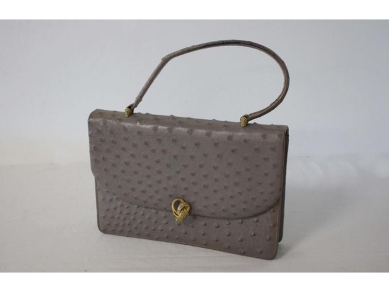 SAC A MAIN DE DAME rectangulaire en cuir...
