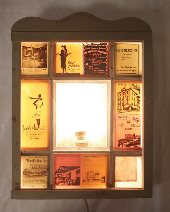 VITRINE PUBLICITAIRE LUMINEUSE à poser, la...