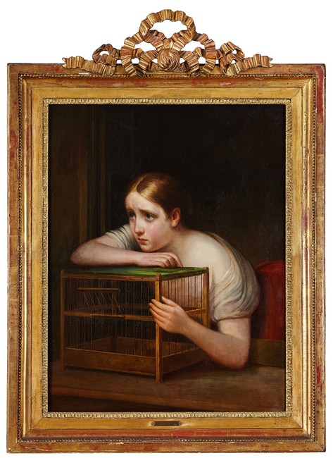 Ecole de Jean-Baptiste GREUZE, début du XIXe...