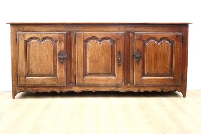 ENFILADE en bois naturel teinté ouvrant par...