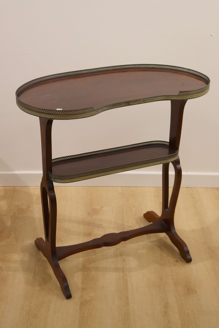TABLE ROGNON en acajou et placage d’acajou,...